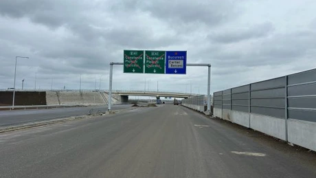 Autostrada Bucureștiului: Lucrările pe lotul 1 al A0 Sud se apropie de final - CNAIR FOTO