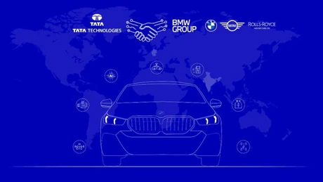 Parteneriat BMW - Tata Technologies pentru soluții software și IT