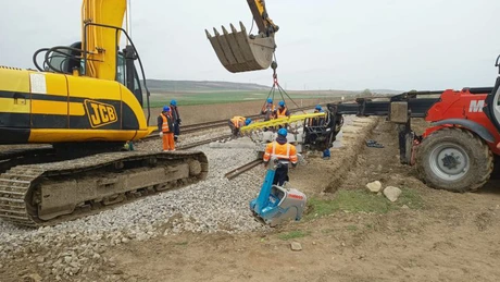 CFR a început efectuarea de lucrări de tip Quick Wins între staţiile Crasna şi Zorleni, pentru creșterea vitezei de deplasare a trenurilor