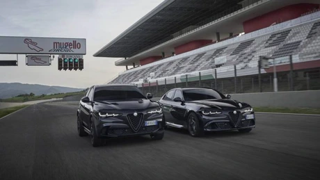 Alfa Romeo celebrează prima victorie la Mille Miglia cu Giulia și Stelvio Quadrifoglio Super Sport