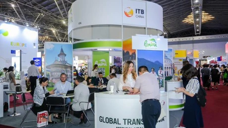 România, în căutarea turiștilor chinezi. Ministerul Economiei este prezent cu un stand la târgul ITB China organizat la Shanghai
