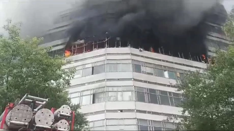 Incendiu la un institut de cercetare din Moscova. Până acum a fost confirmat decesul a opt persoane
