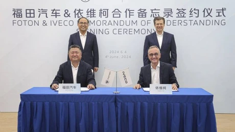 Potențială colaborare IVECO - Foton având ca rezultat inclusiv o camionetă electrică sub 3,5 t