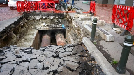 Furnizarea apei calde va fi sistată la aproape 400 de imobile pentru lucrări pe conductele reţelei termice