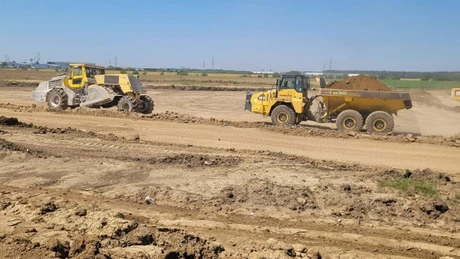 Autostrada Bucureștiului A0: Chinezii de la CCECC au realizat 9% din lucrările pe lotul 3 Nord în trei luni