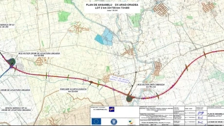 CNAIR a primit opt oferte la licitația pentru construirea lotului 2 ai drumului expres Arad - Oradea