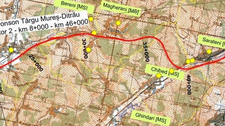 Autostrada Unirii A8: Două oferte din Turcia pentru construcția lotului montan Miercurea Nirajului - Sărățeni