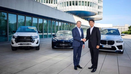 BMW și Toyota extind parteneriatul pentru tehnologia hidrogenului. Primul BMW „de serie” cu hidrogen, în 2028