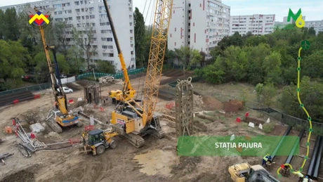 Magistrala 6 de metrou: Cum au evoluat lucrările la secțiunea sudică în prima jumătate a lunii septembrie