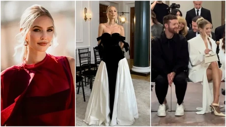 Show incendiar semnat Nissa, la Bucharest Fashion Week, în Sala de Marmură. Cel mai mare influencer de modă la nivel global, Leonie Hanne, prezent la eveniment
