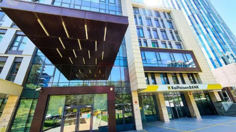 Profitul Raiffesen Bank la nouă luni: 1,26 de miliarde de lei, ușor redus față de cel de acum un an