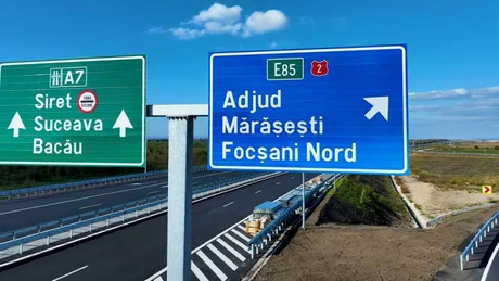Autostrada Moldovei A7, record după Revoluție: Umbrărescu a mobilizat peste 3.200 de muncitori pentru finalizarea tronsonului Buzău - Focșani