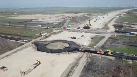Autostrada A7 Ploiești - Buzău: Au fost produse 44 din cele 390 de grinzi din beton pentru lotul 3 - secretar de stat