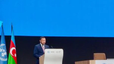 Ministrul mediului Mircea Fechet, la COP29: România acordă prioritate dezvoltării de parteneriate cu sectorul privat în domeniul energiei, transporturilor şi decarbonizării industriei
