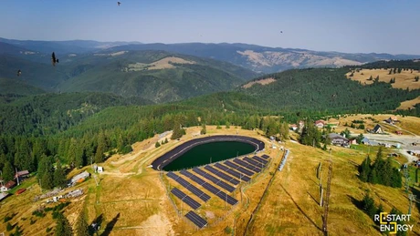 Restart Energy a finalizat un proiect fotovoltaic pentru compania Teleferic Cindrel, administrator al domeniului de schi Păltiniș Arena