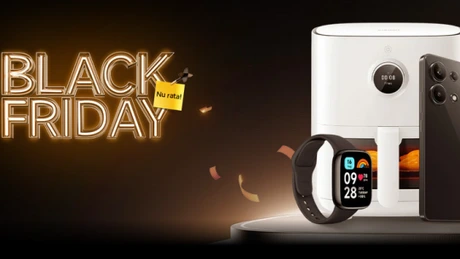 Xiaomi Black Friday. Compania oferă reduceri de peste 35% la smartphone-uri și 50% la dispozitive AIoT