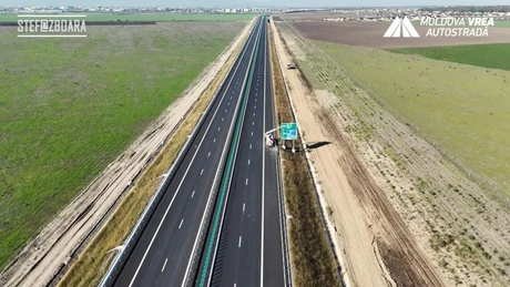 Autostrada Moldovei A7: Primii kilometri vor fi dați în trafic pe 7 noiembrie. Este vorba de 