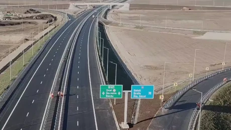 Cu cât se scurtează călătoria de la Buzău la Focșani după deschiderea circulației pe Autostrada Moldovei A7
