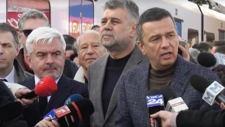 Calea ferată Sighișoara - Arad: În primăvara anului viitor vom putea circula cu 160 km/oră - ministrul Transporturilor