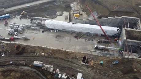 Aktor a început forajul cu Konstantina, al patrulea TBM de pe linia ferată Brașov-Simeria