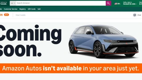 Amazon a început comercializarea de vehicule Hyundai în SUA și pregătește extinderea programului în Europa