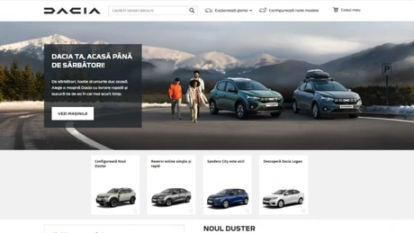 Un Duster este mașina cu numărul 10.000 comandată prin platforma de e-commerce a Dacia în 2024