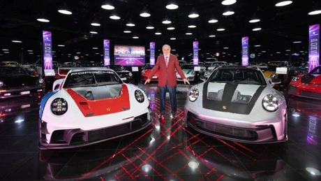 Galeria de mașini a omului de afaceri Ion Țiriac, îmbogățită cu două modele Porsche exclusiviste