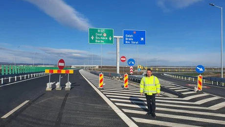 Autostrada Moldovei A7: Vineri circulăm de la Focșani la Buzău numai pe autostradă - secretar de stat
