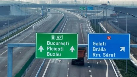 Autostrada A7 Buzău – Focșani: Tronsonul 3 a fost dat în trafic. Moldova, unită de Muntenia prin autostradă