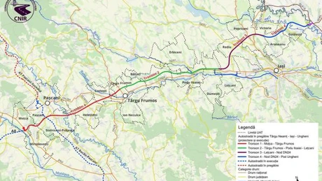 Autostrada Unirii A8: Doar UMB a depus ofertă la primul lot licitat de CNIR
