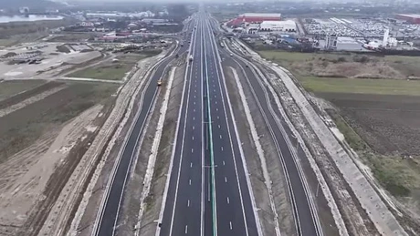 Azi se deschide un nou tronson de autostradă, de 16 km, din autostrada Pitești-Sibiu