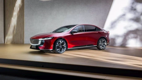 Modelul electric Mazda6e a debutat în Europa la salonul auto de la Bruxelles