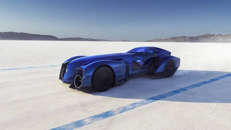 Renault Filante Record 2025, un concept-car electric dezvoltat pentru a stabili un record de consum și autonomie