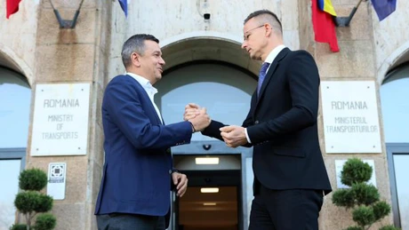 Patru conexiuni noi România - Ungaria: Ce a discutat ministrul Transporturilor cu ministrul ungar al Afacerilor Externe