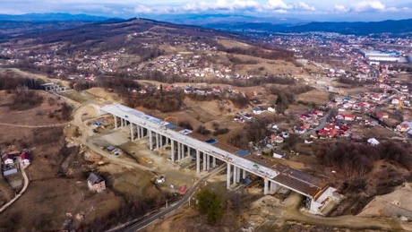 Autostrada Sibiu - Pitești: Porr anunță că a realizat peste 60% din lucrări la secțiunea 4