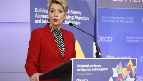 Președintele Elveției Karin Keller-Sutter consideră că discursul vicepreședintelui Vance de ieri reprezintă e fapt o pledoarie pentru democrația directă