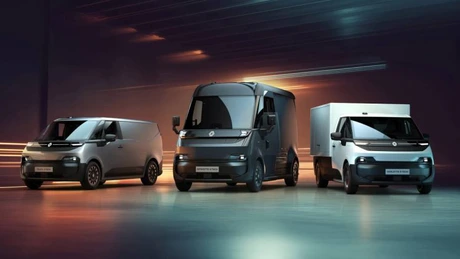 Viitoarea gamă de vehicule comerciale electrice a Renault prinde contur