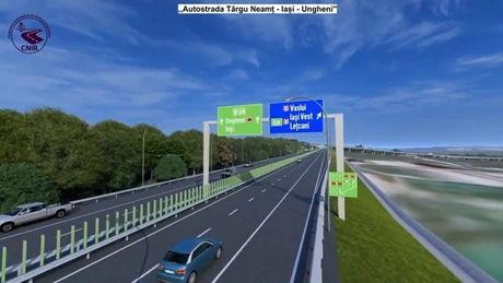 Autostrada Unirii A8. Cum va arăta secțiunea Tg Neamț - Iași - Ungheni și care mai este stadiul celor cinci loturi (Video)