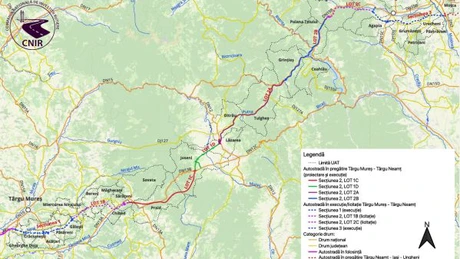 Autostrada Unirii A8: CNIR a primit 9 oferte pentru supervizarea lucrărilor la lotul Pipirig - Leghin
