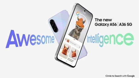 Noua serie Samsung Galaxy A, prima cu funcții AI, lansată oficial în România