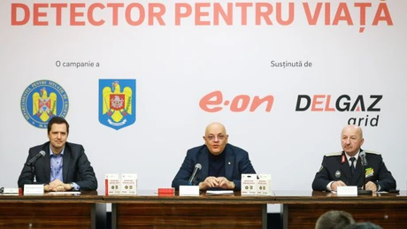 E.ON și Delgaz Grid donează 10.000 de detectoare de fum către gospodării din 20 de județe în cadrul campaniei „Detector pentru viață”