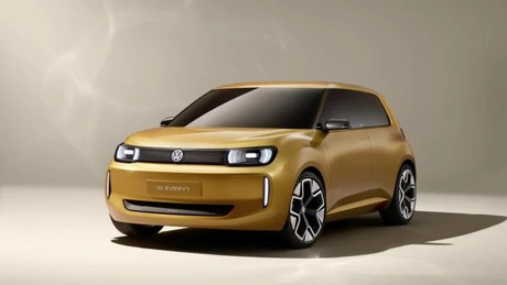 VIDEO: Volkswagen a prezentat detaliile ID.EVERY1, conceptul viitoarei mașini electrice de 20.000 de euro