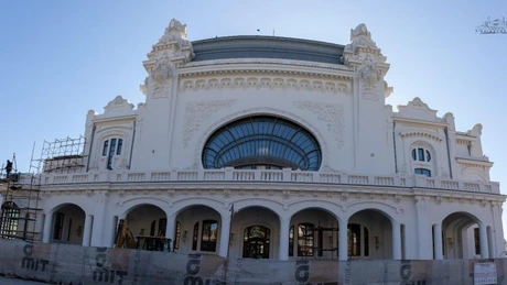 Cazinou Constanța. Mâine are loc recepția la terminarea restaurării. Cum arată bijuteria arhitecturală a României de la malul mării FOTO