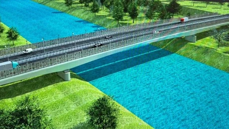 Construcția primului pod la nivel de autostradă cu Republica Moldova va începe luna viitoare. Cum va fi marcat momentul istoric FOTO