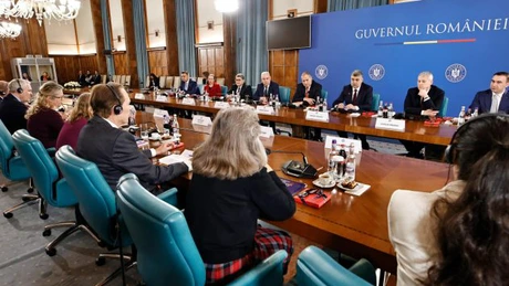 Ciolacu, întrevedere cu delegația americană: România este interesată de consolidarea, în continuare, a relaţiei bilaterale excelente cu SUA