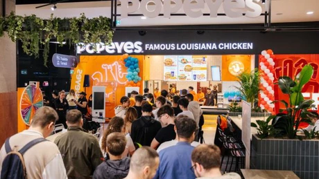 Popeyes va deschide în mai un restaurant nou în București, după ce în ultimul an și-a concentrat extinderea în provincie