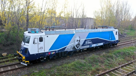 FOTO Softronic livrează CFR Călători prima locomotivă modernizată prin PNRR