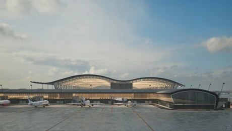 FOTO - VIDEO Primul pas pentru noul terminal al Aeroportului “Henri Coandă”, cel mai mare proiect de infrastructură aeroportuară din România