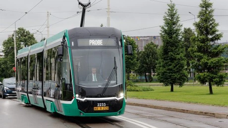 Compania turcă Bozankaya a livrat primul tramvai din lotul celor 18 cumpărate de Primăria Municipiului Iași