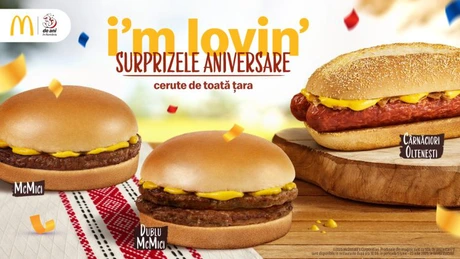 McMici se întorc în oferta McDonald’s alături de Dublu McMici și Cârnăciori Oltenești